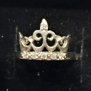 Sterling Silver Princess Ring